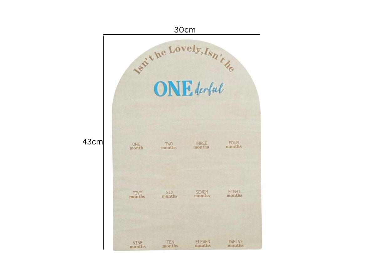 Baby ONEderful Board (Blue)