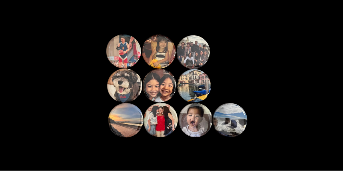 Handcrafted 2.25" Round Photo Magnets (10 magnets)