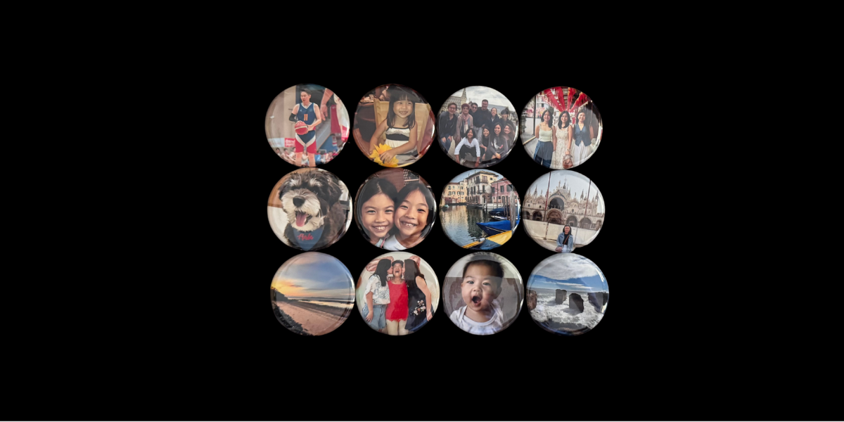 Handcrafted 2.25" Round Photo Magnets (12 magnets)