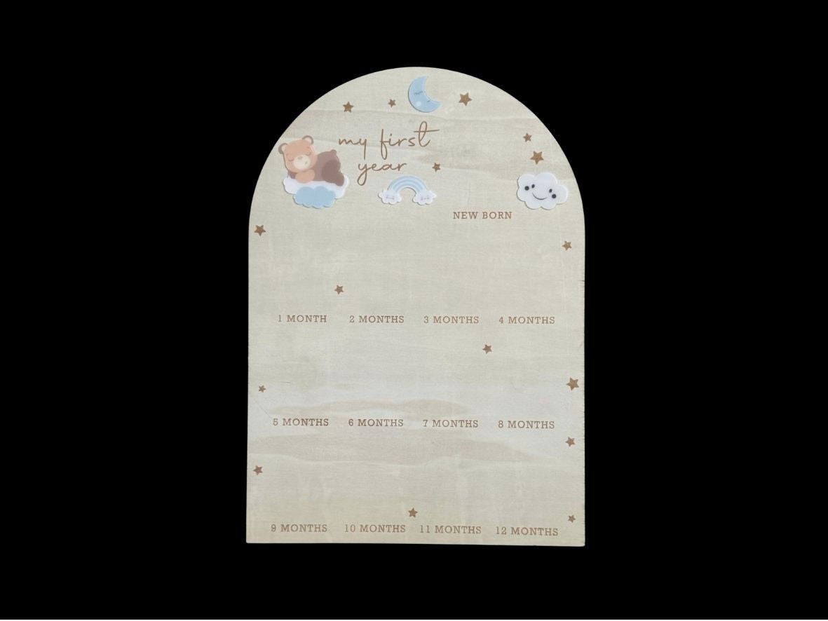 Baby First Year Board (Bear)